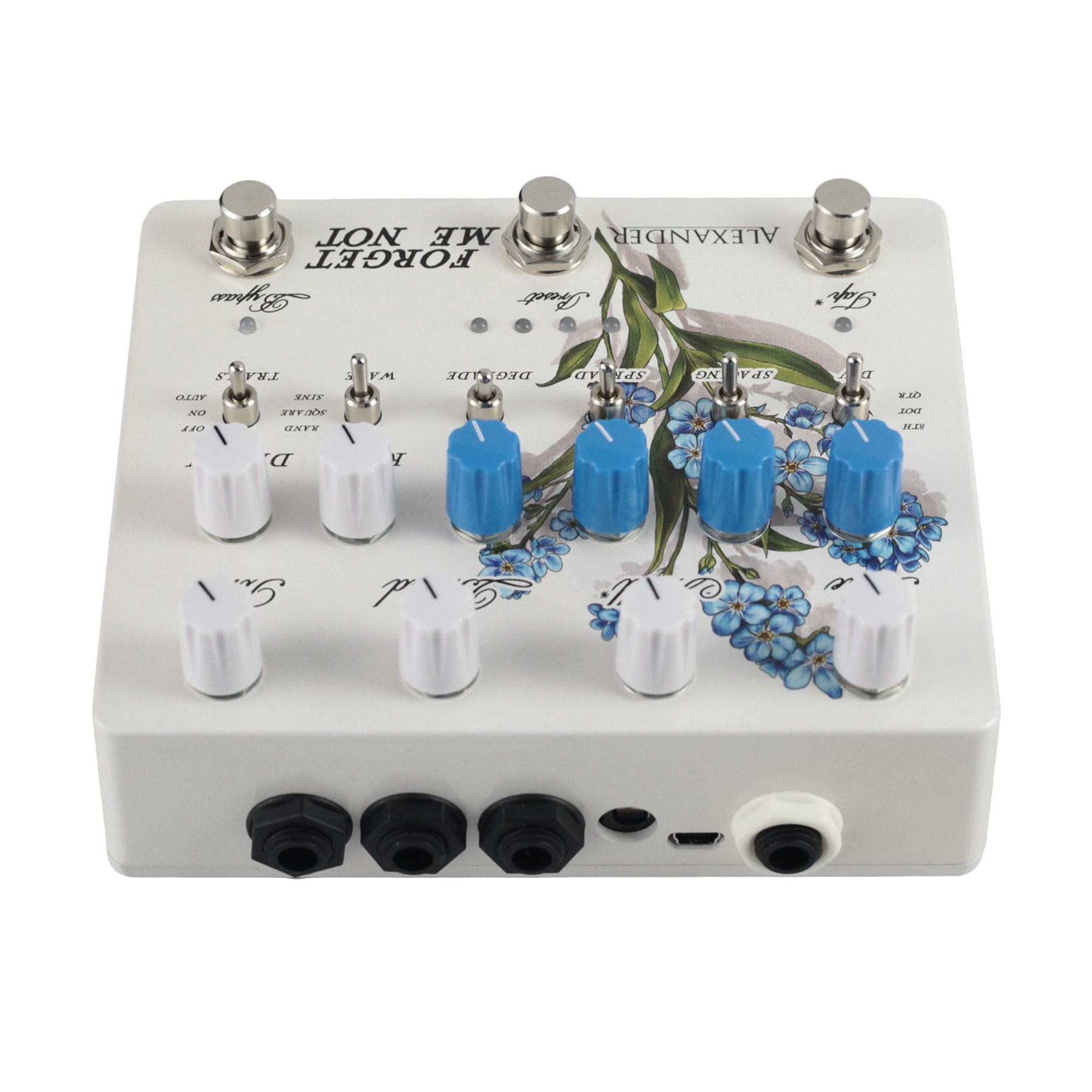 Alexander Pedals Forget Me Not Stereo Multi-Tap Delay Pedal